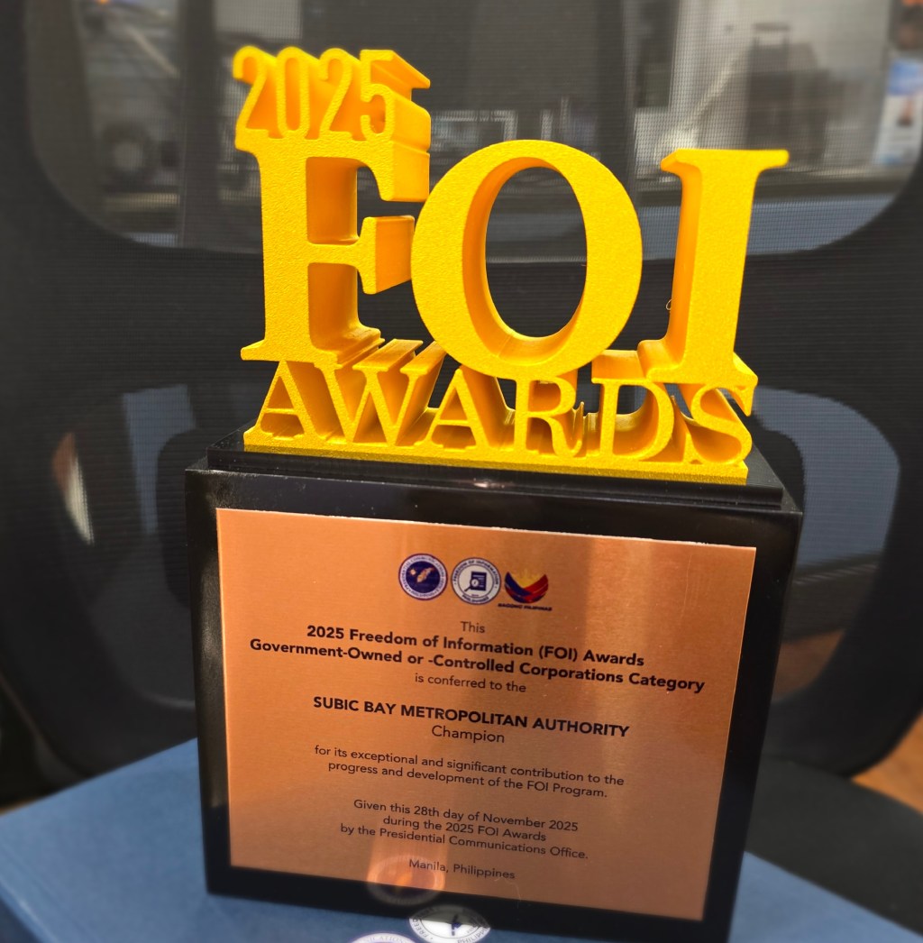 SBMA champions 2025 FOI awards among&nbsp;GOCCs