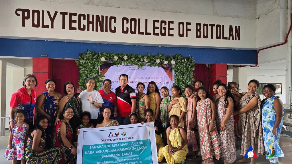 DOLE Zambales supports community livelihood with P4-M assistance