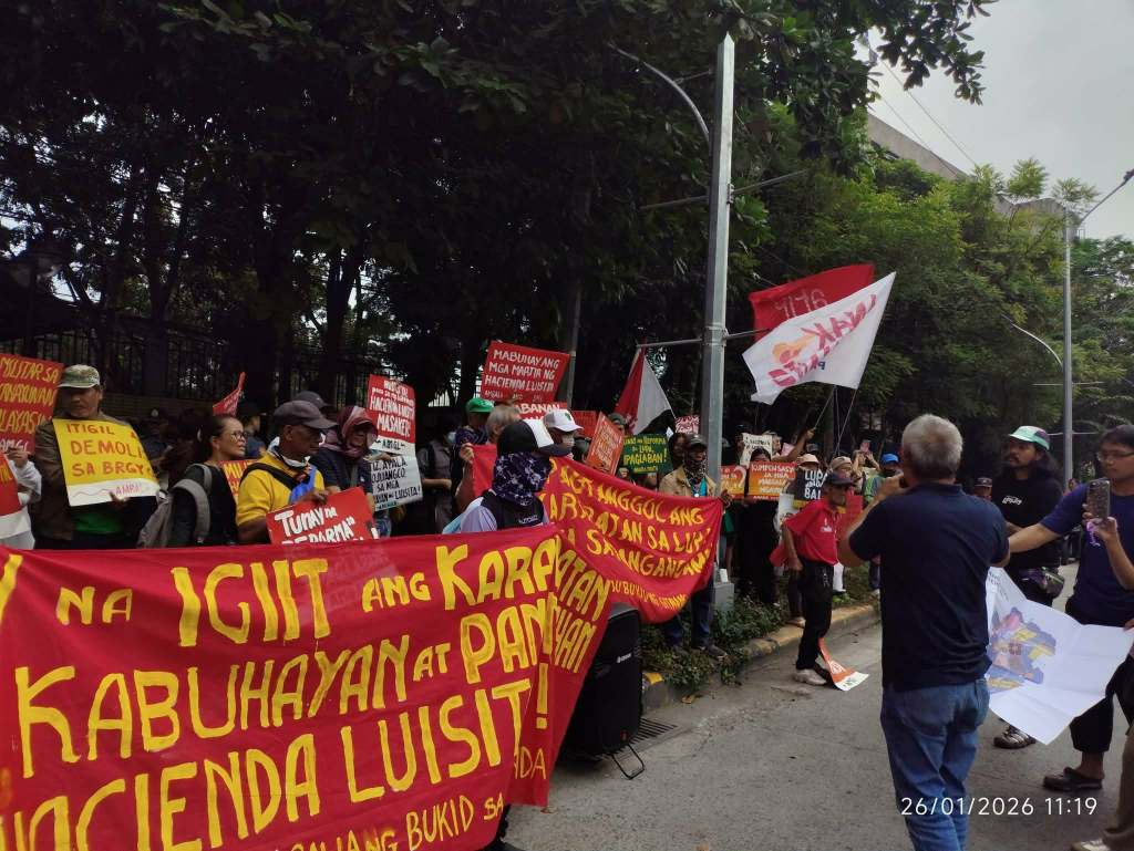BAYAN GITNANG LUZON, NAGPAHAYAG NG SUPORTA SA KILOS-PROTESTA NG AMBALA SA DAR 
