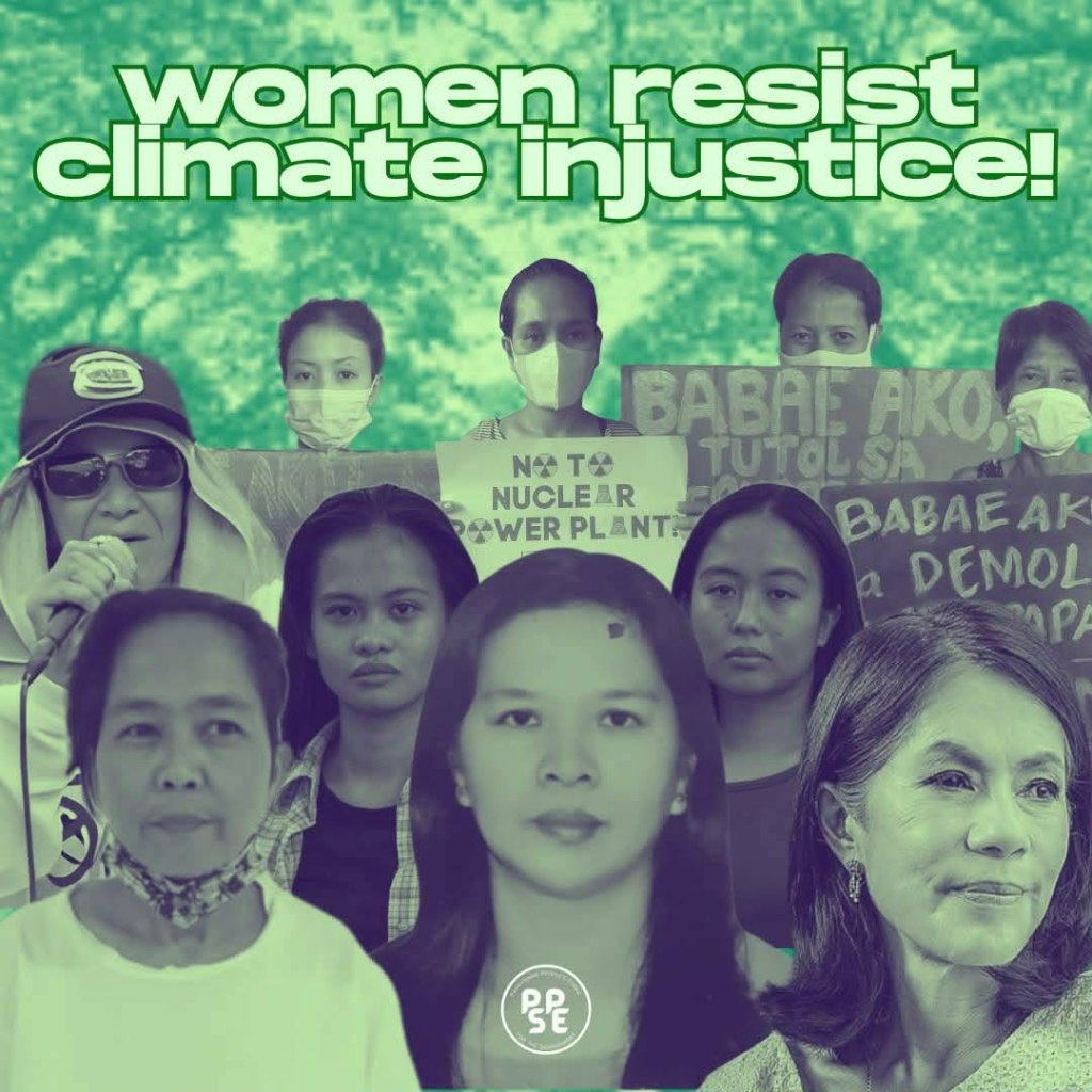 MGA KABABAIHAN NG PANGASINAN, NANAWAGAN LABAN SA CLIMATE INJUSTICE AT ENVIROMENTAL&nbsp;DESTRUCTION