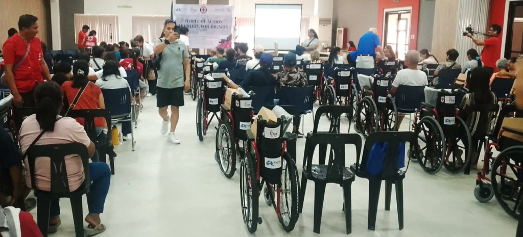 50 WHEELCHAIR IPINAMAHAGI SA ILALIM NG “MOBILITY FOR DIGNITY 2026