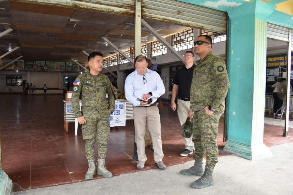 91IB, US Marines conduct site surveys in Casiguran, Dingalan for Salaknib&nbsp;2027