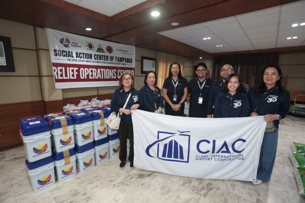 CIAC turns over 250 ChariTimba food packs to Pampanga relief&nbsp;partner