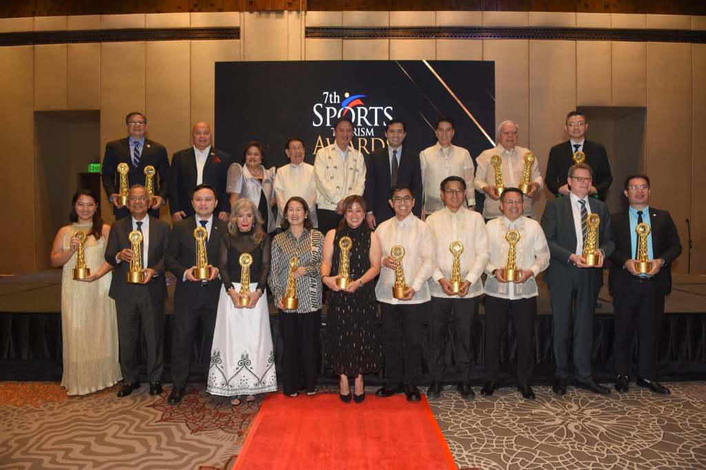 7th Philippine Sports Tourism Awards honor Philippine sports tourism&nbsp;leaders