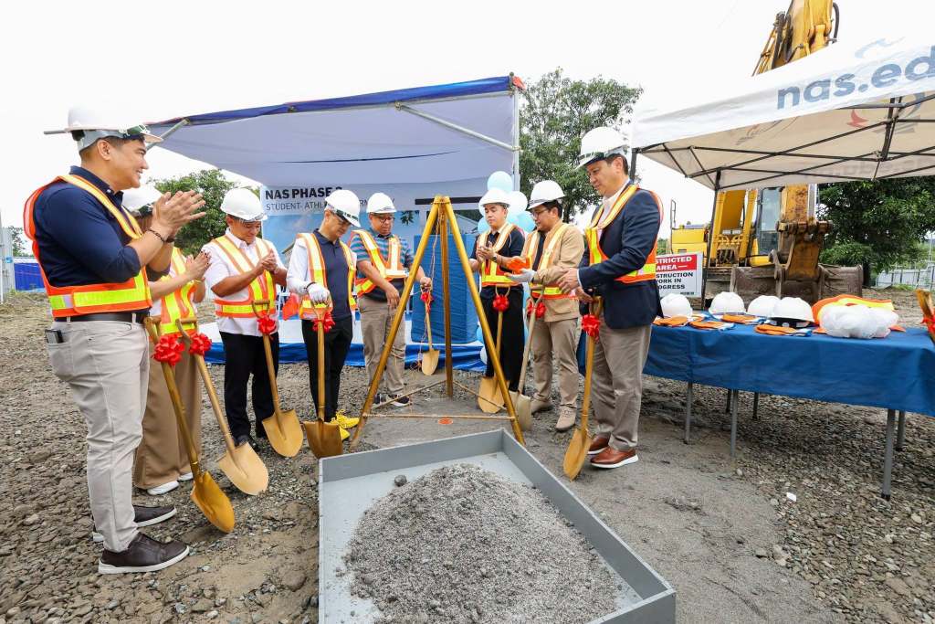 NAS Breaks Ground for Student-Athletes’ Dormitory in New Clark&nbsp;City