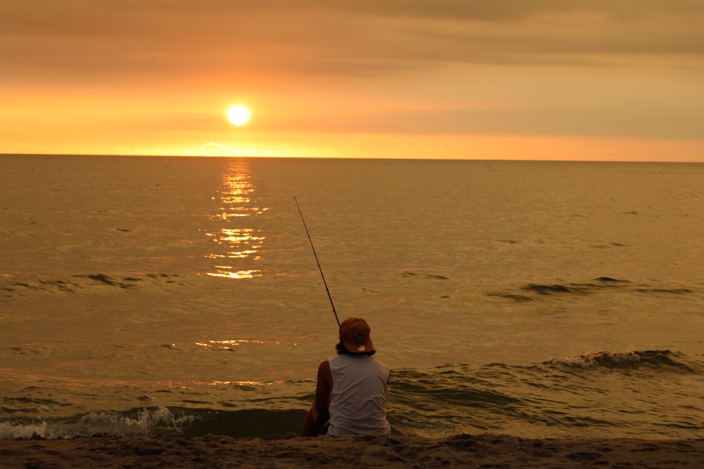 SUNSET FISHING