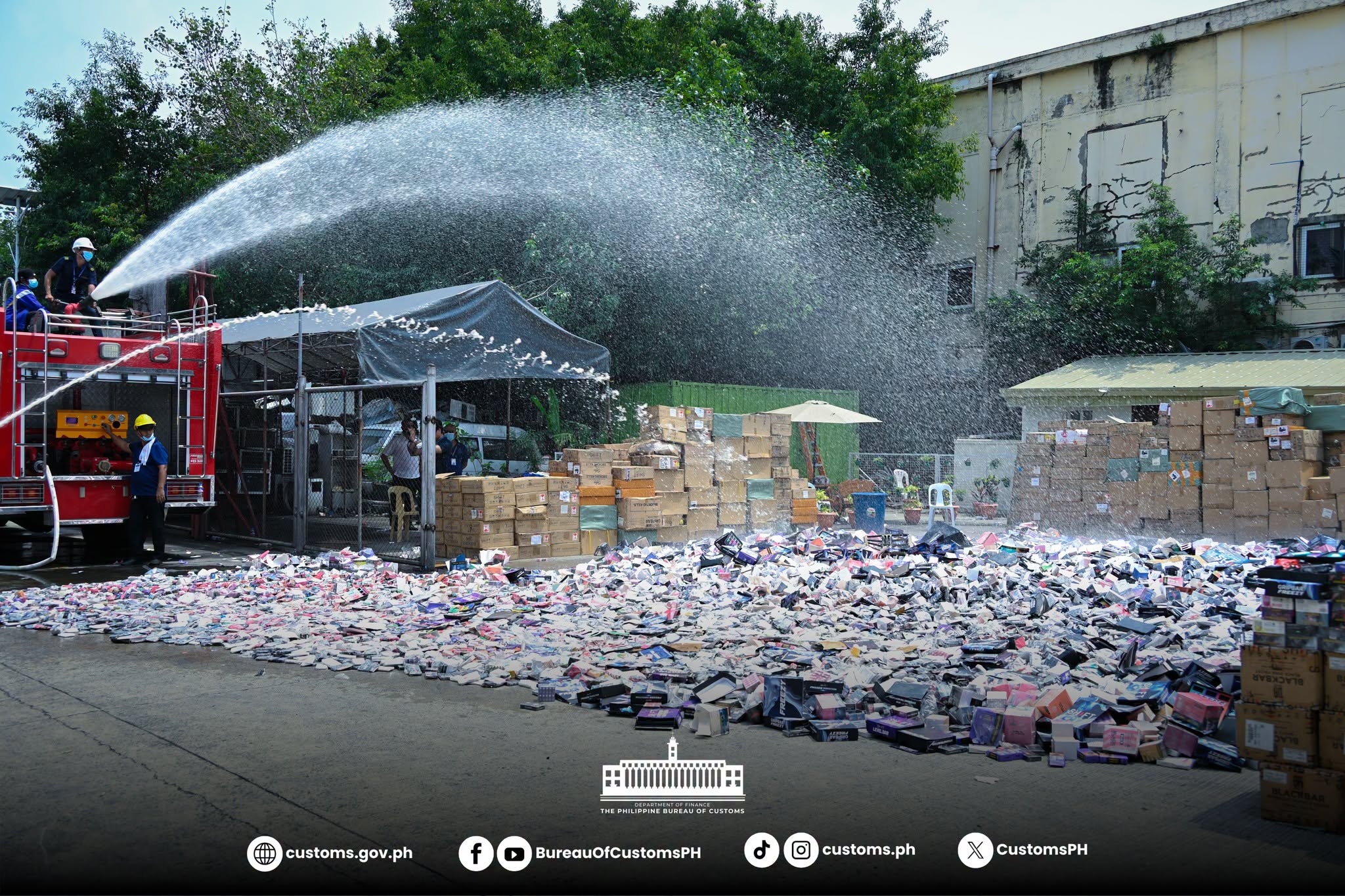 BOC destroys ₱1.4 billion worth of seized illicit vape products – Ang ...