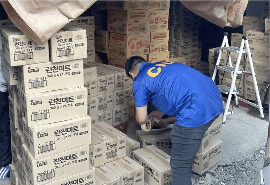 CIDG seizes ₱1 million worth of unregistered luncheon meat in Angeles&nbsp;City
