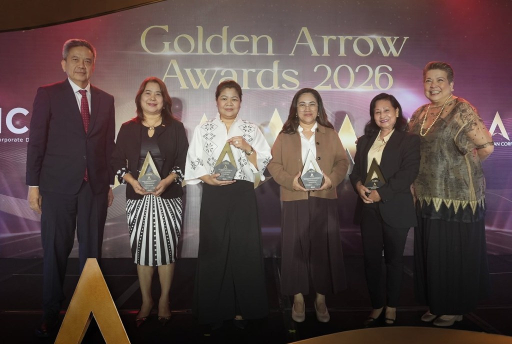 KGI MBA, MULING PINAUNLAKAN NG GOLDEN ARROW AWARD PARA SA MAHUSAY NA PAMAMAHALA